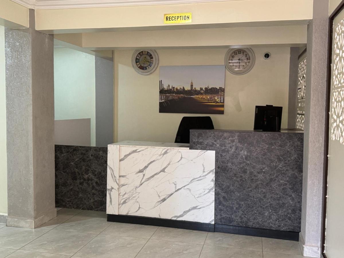 The reception desk at Canopy View Hotel